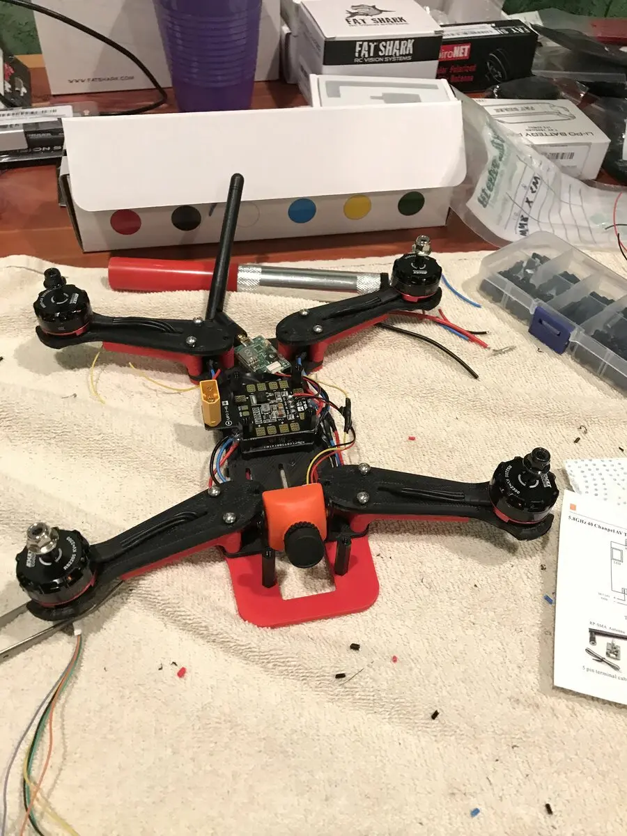 3D Printed Quad-copter